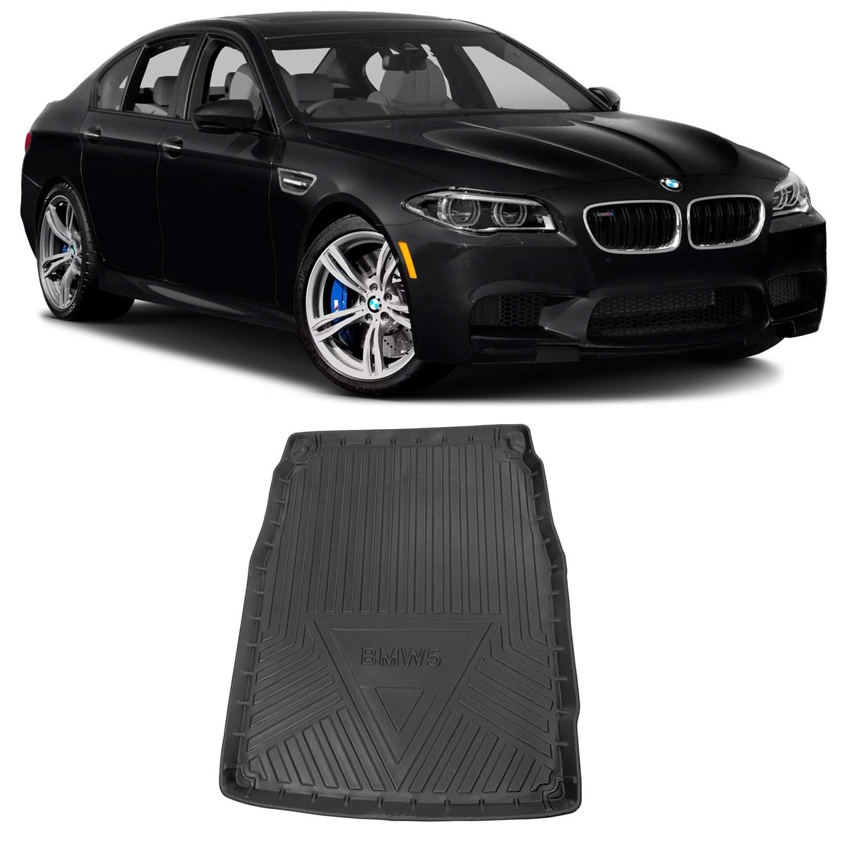 Tapete de porta-malas BMW Série 5 F10 2011 até 2016