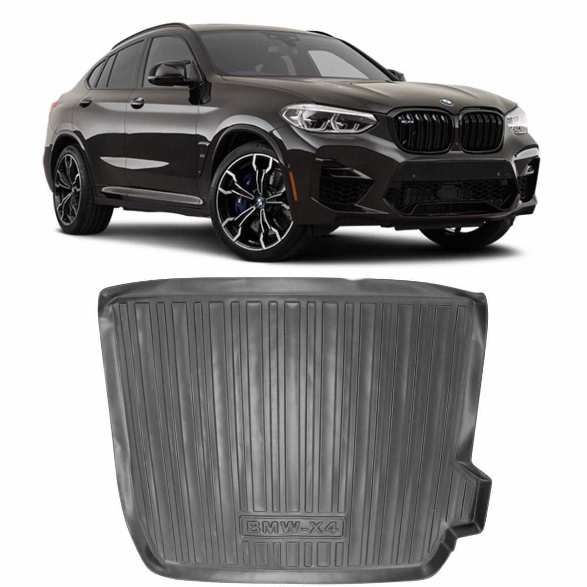 Tapete de porta-malas BMW X4 2019 até 2022