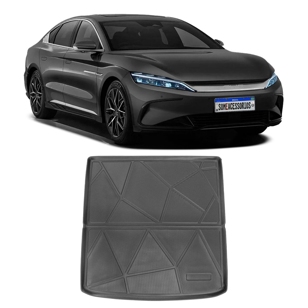 Tapete de porta-malas BYD Han 2020 até 2023