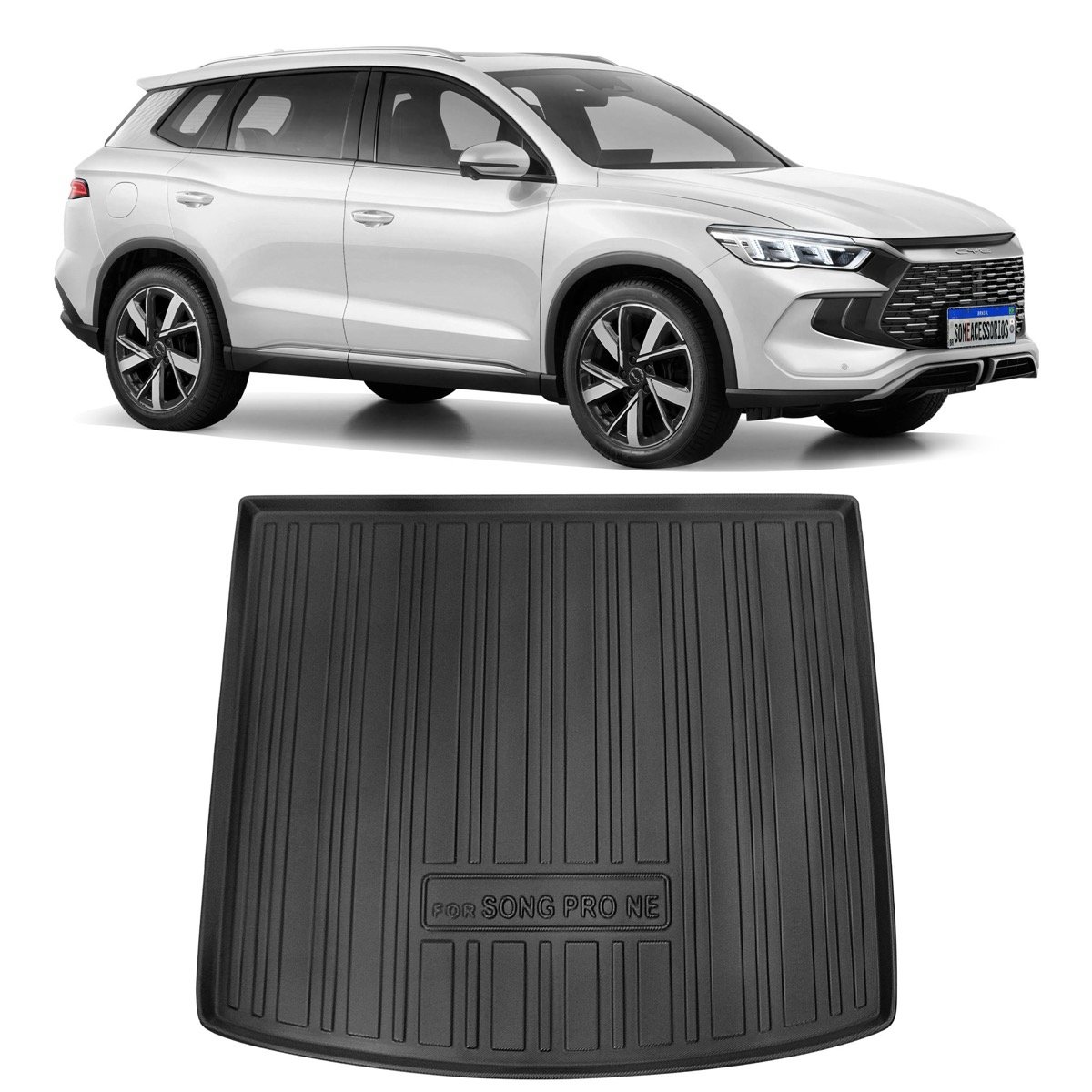 Tapete de porta-malas BYD Song Pro 2022 em diante