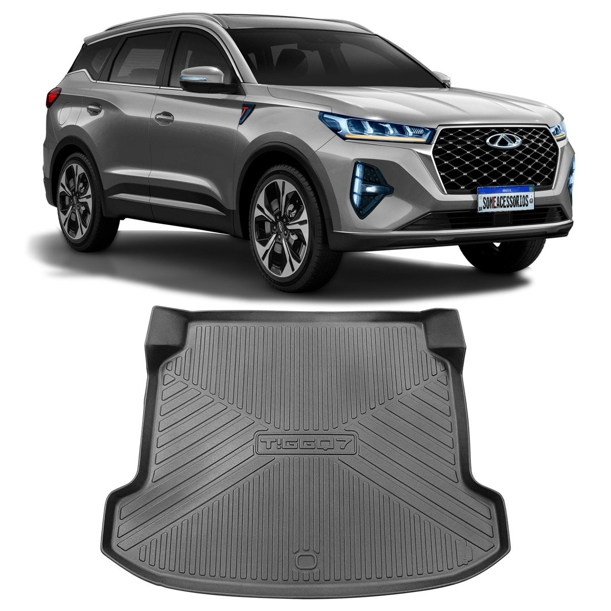 Tapete de porta-malas Chery Tiggo 7
