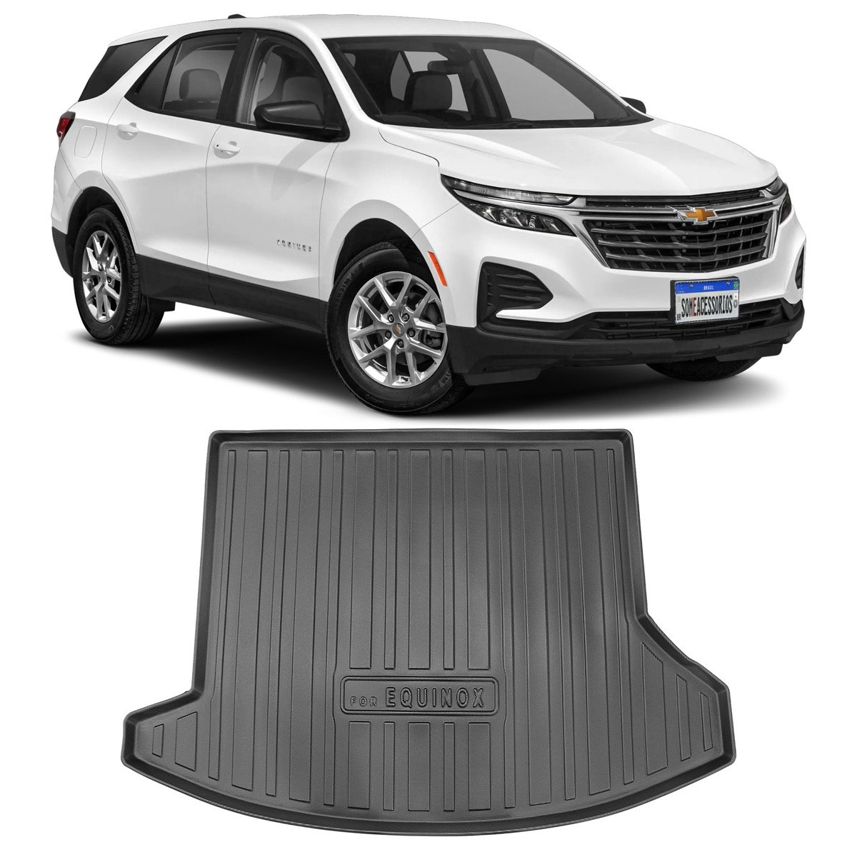 Tapete de porta-malas Chevrolet Equinox 2024 em diante