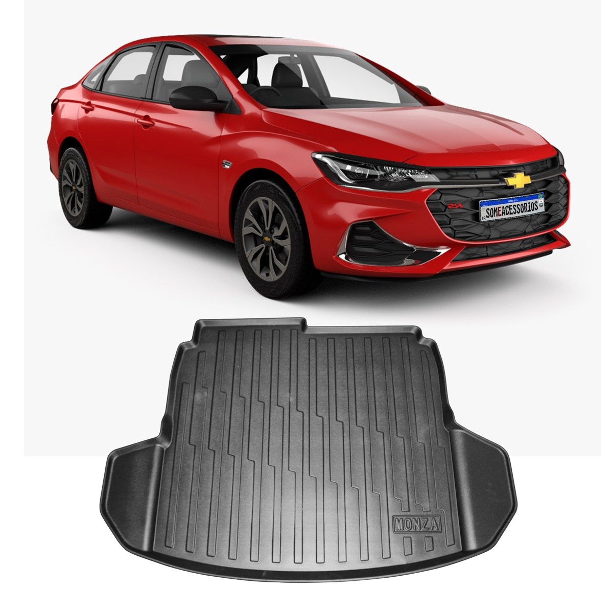 Tapete de porta-malas Chevrolet Monza