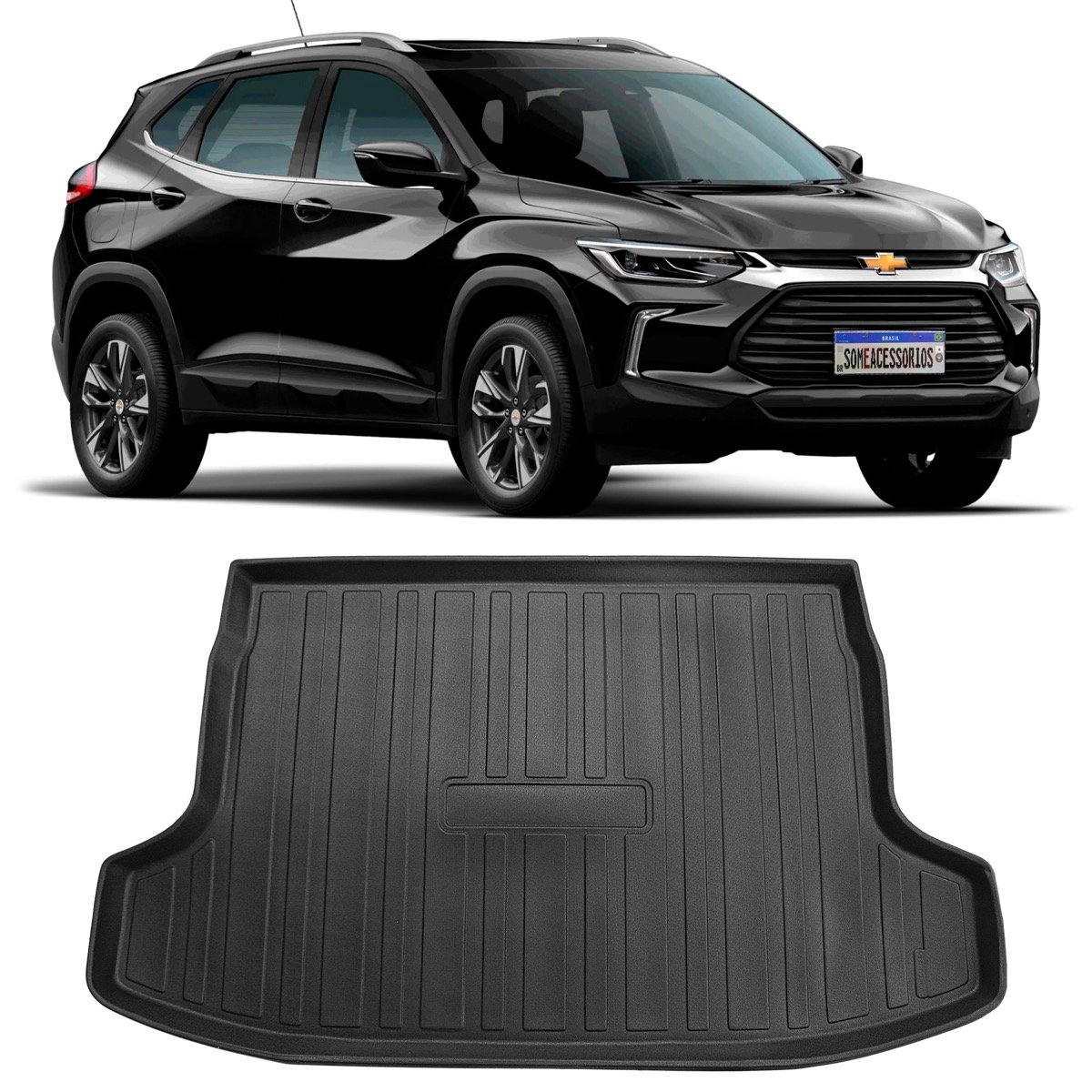 Tapete de porta-malas Chevrolet Tracker 2020 em diante