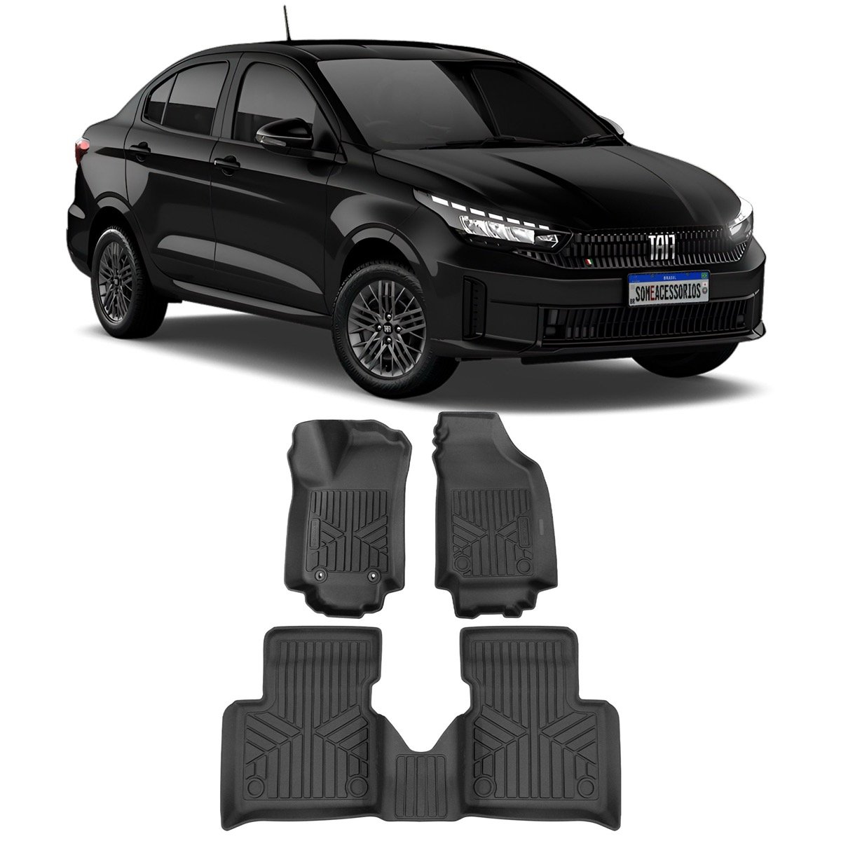 Tapete bandeja Fiat Cronos