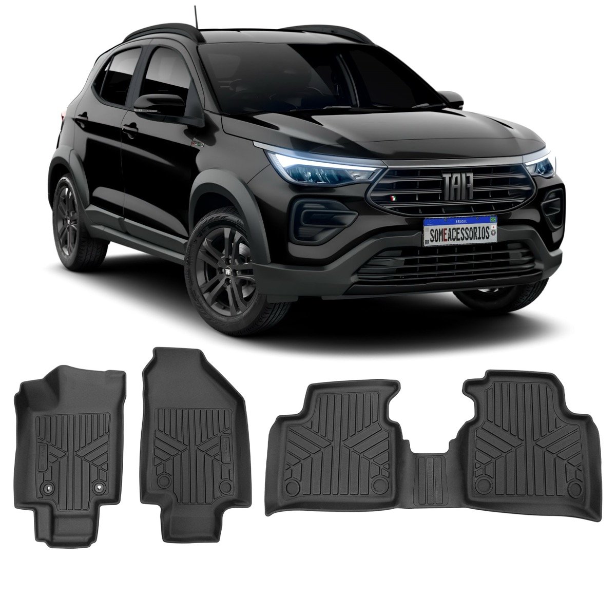 Tapete bandeja Fiat Pulse Eco 2025 em diante