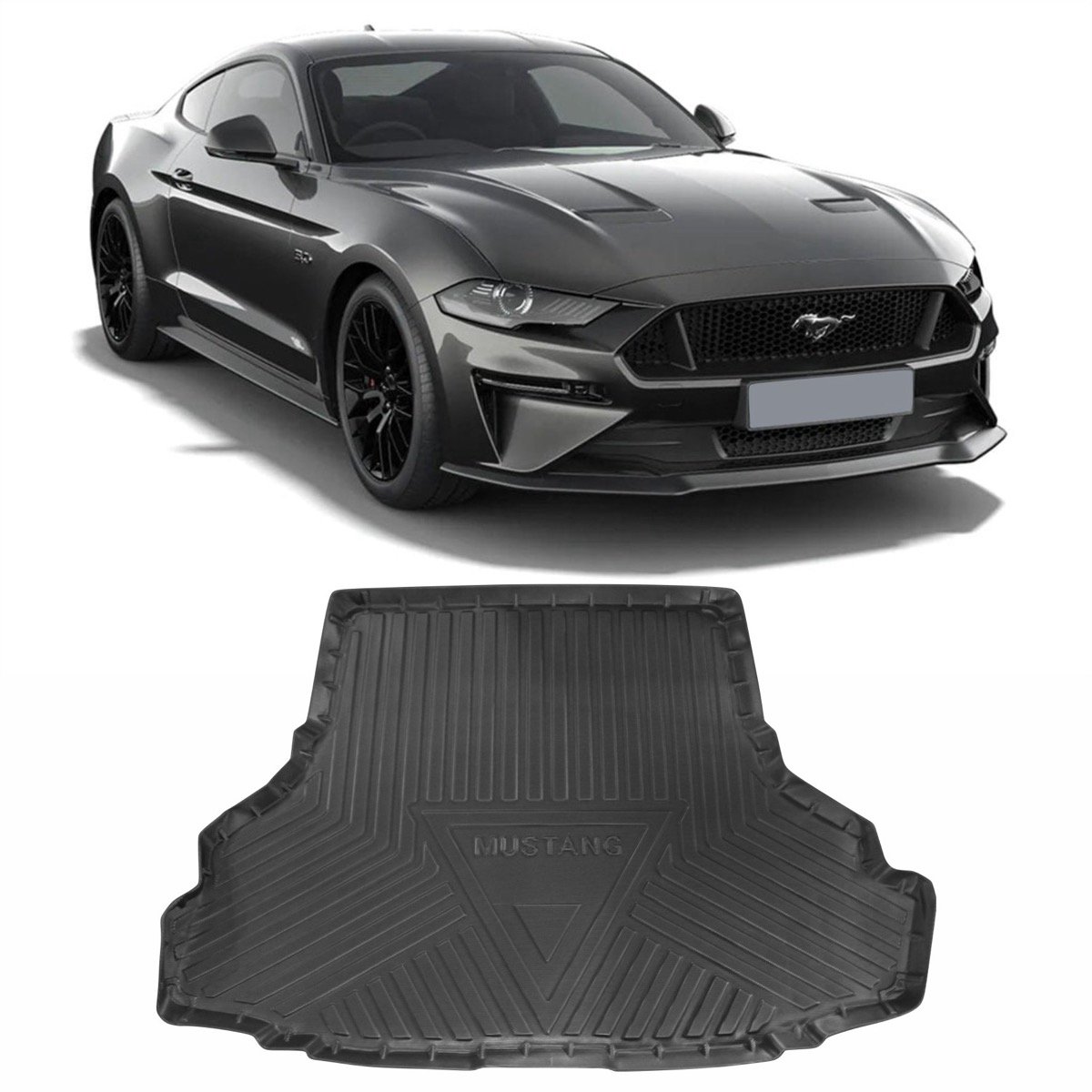 Tapete de porta-malas Ford Mustang 2015 até 2022