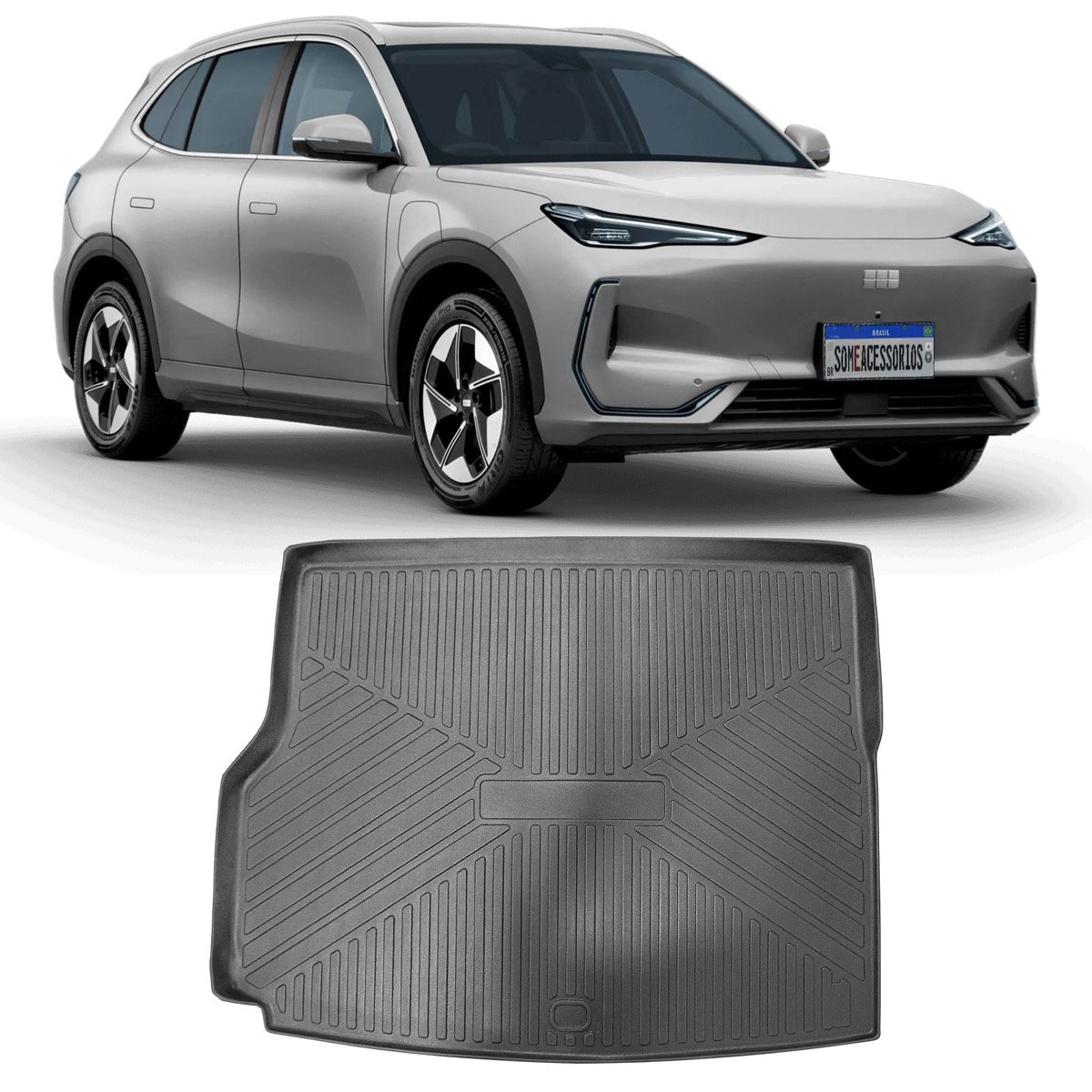 Tapete de porta-malas Geely EX5 2025 em diante
