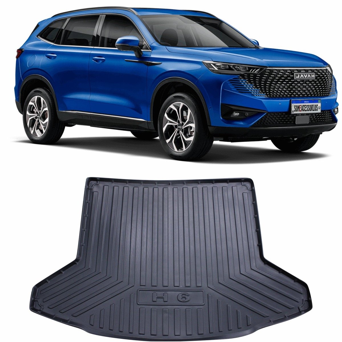 Tapete de porta-malas GWM Haval H6 2023 em diante