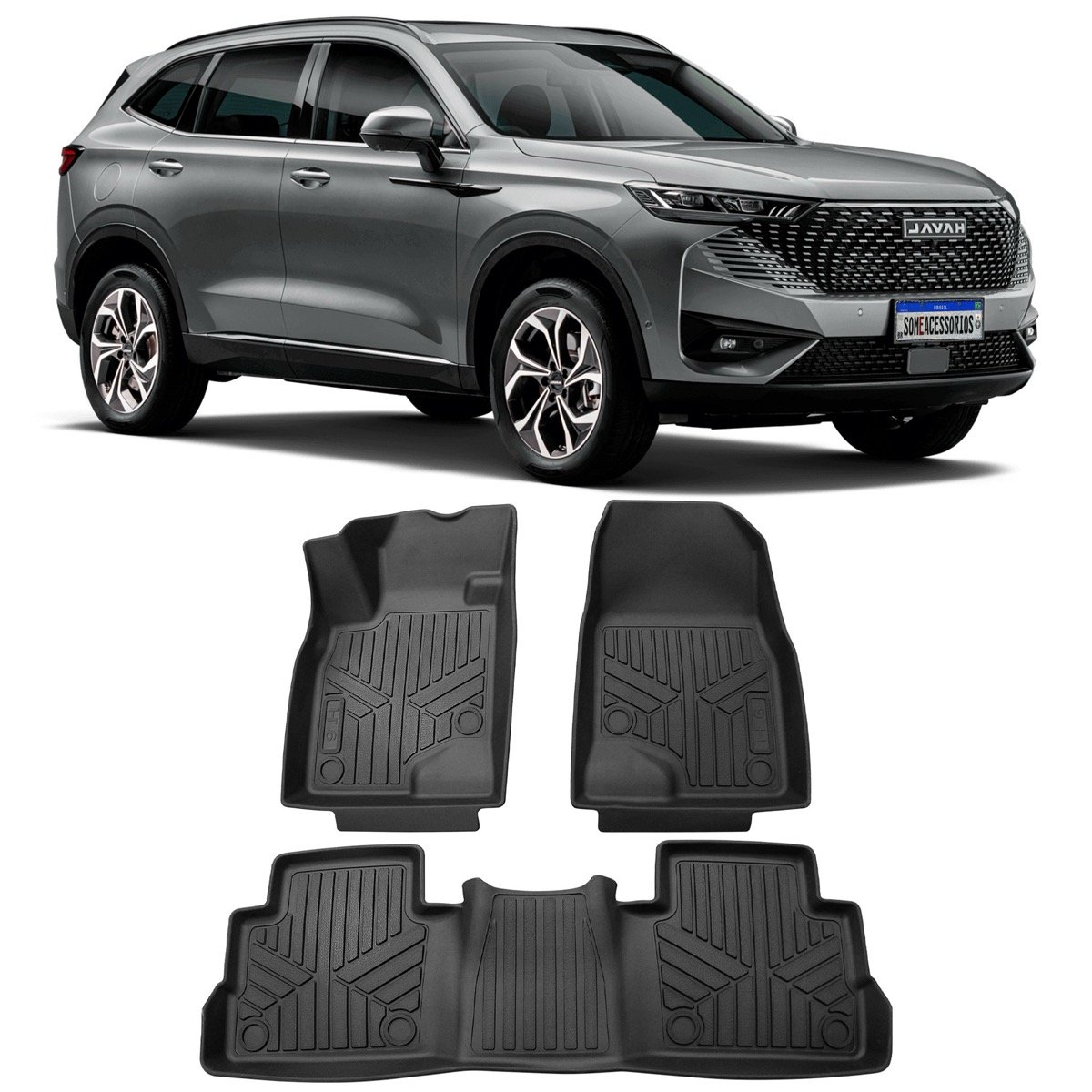 Tapete bandeja GWM Haval H6 e H6 GT 2024 em diante