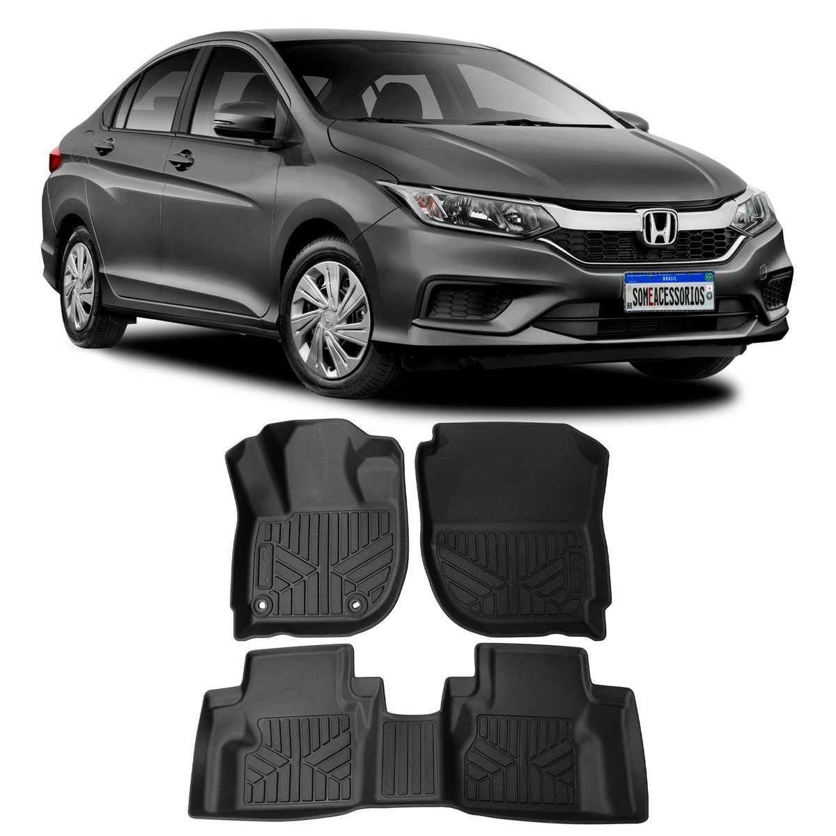 Tapete bandeja Honda City