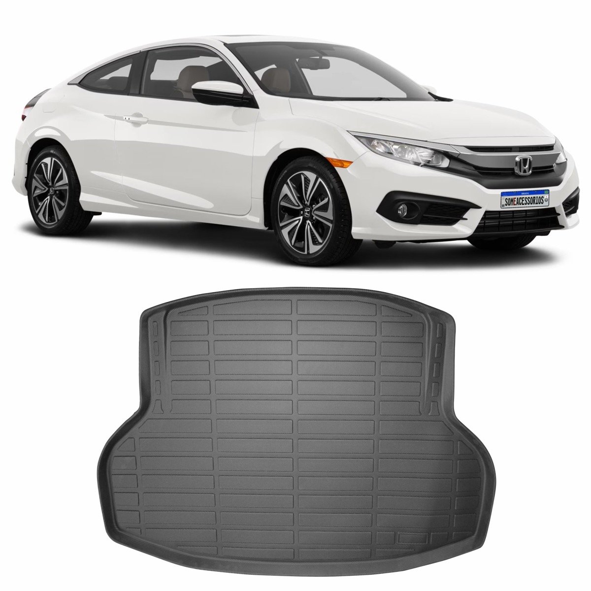 Tapete de porta-malas Honda Civic
