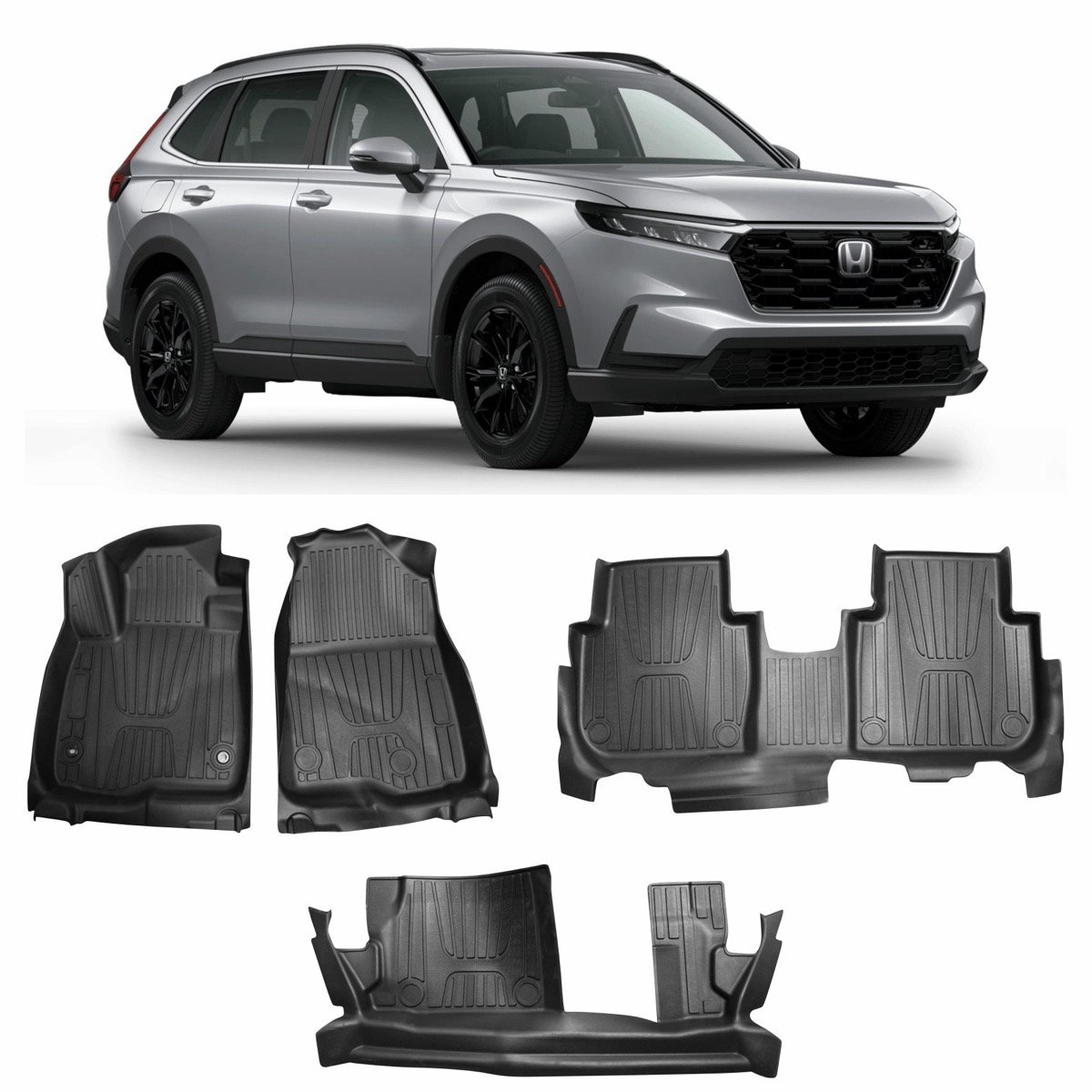Tapete bandeja Honda CR-V 2023 em diante 07 Lugares