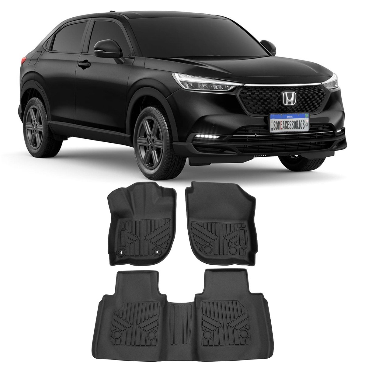 Tapete bandeja Honda HR-V 2023 em diante