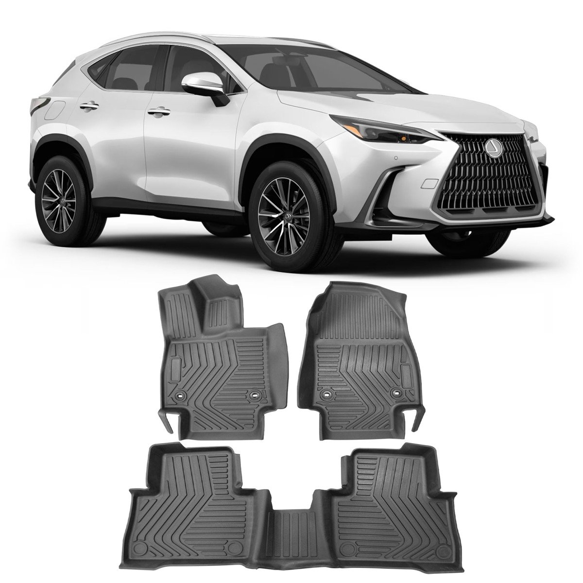 Tapete bandeja Lexus NX350H 2022 até 2024