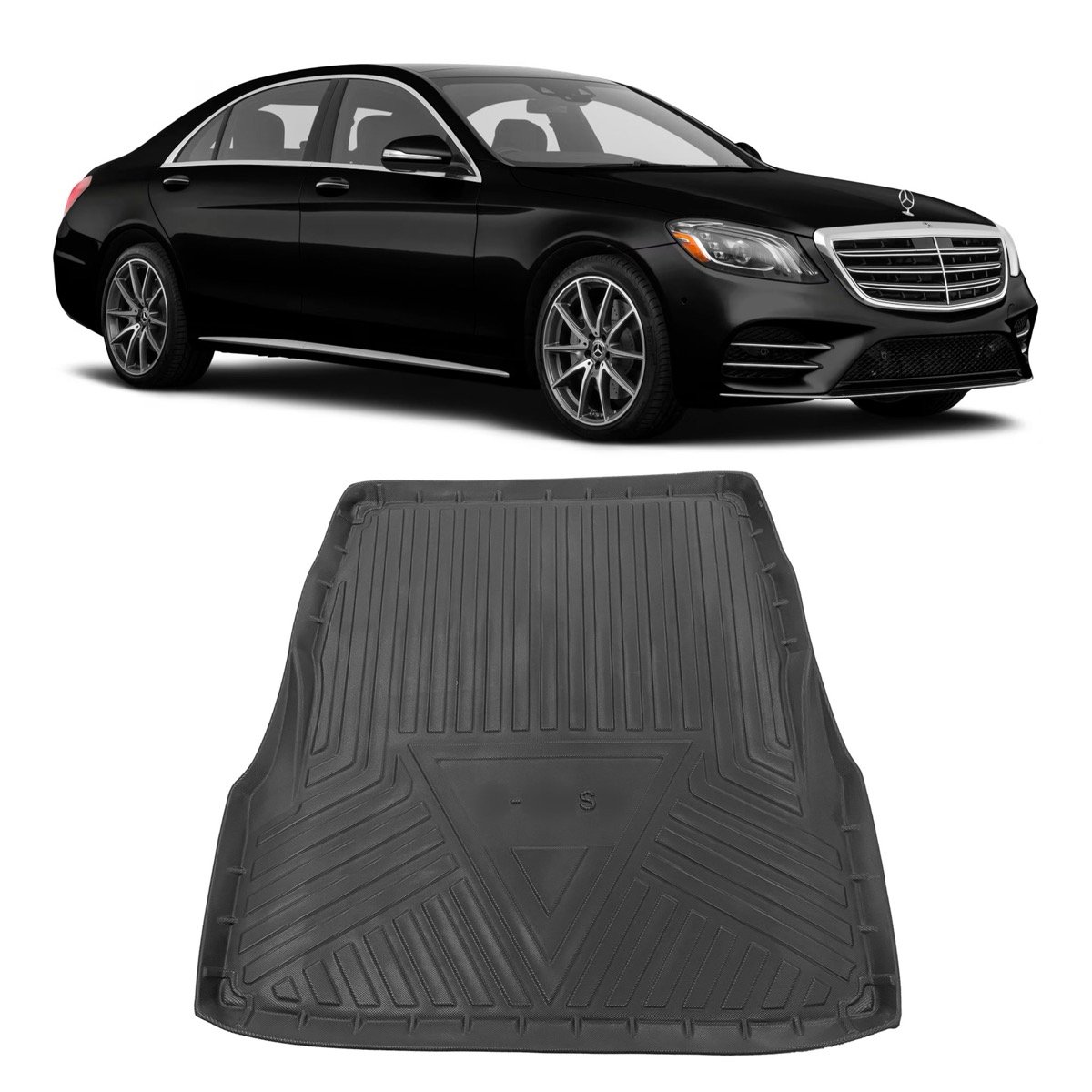 Tapete de porta-malas Mercedes-Benz Classe S W223 2014 até 2020