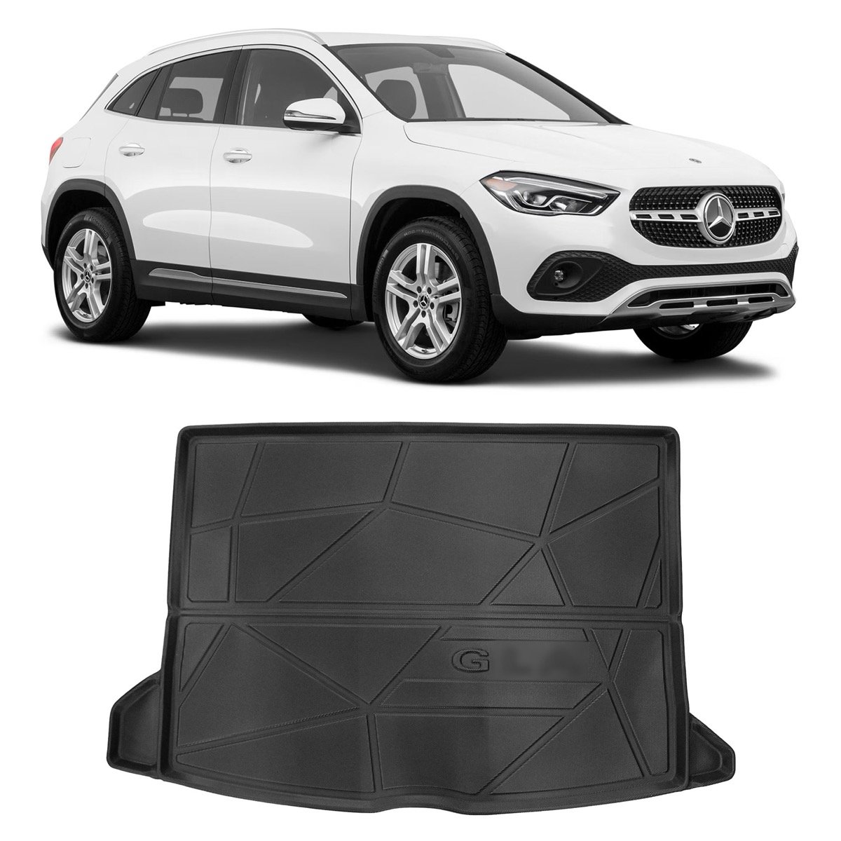 Tapete de porta-malas Mercedes-Benz GLA 2020 até 2023
