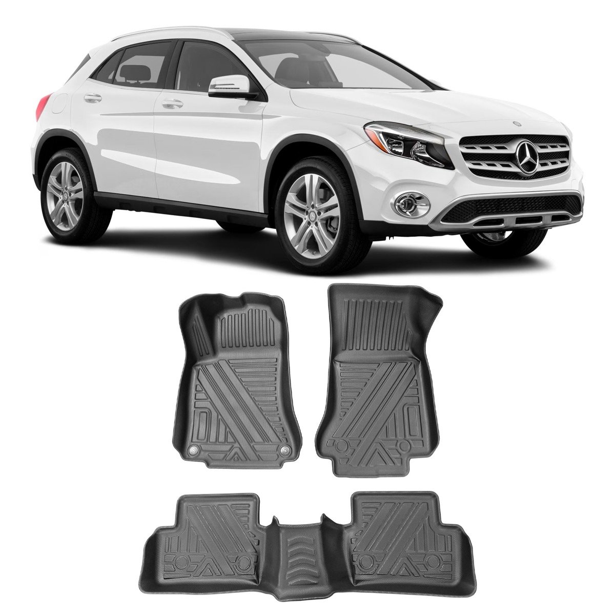 Tapete bandeja Mercedes-Benz Classe GLA 2015 até 2020