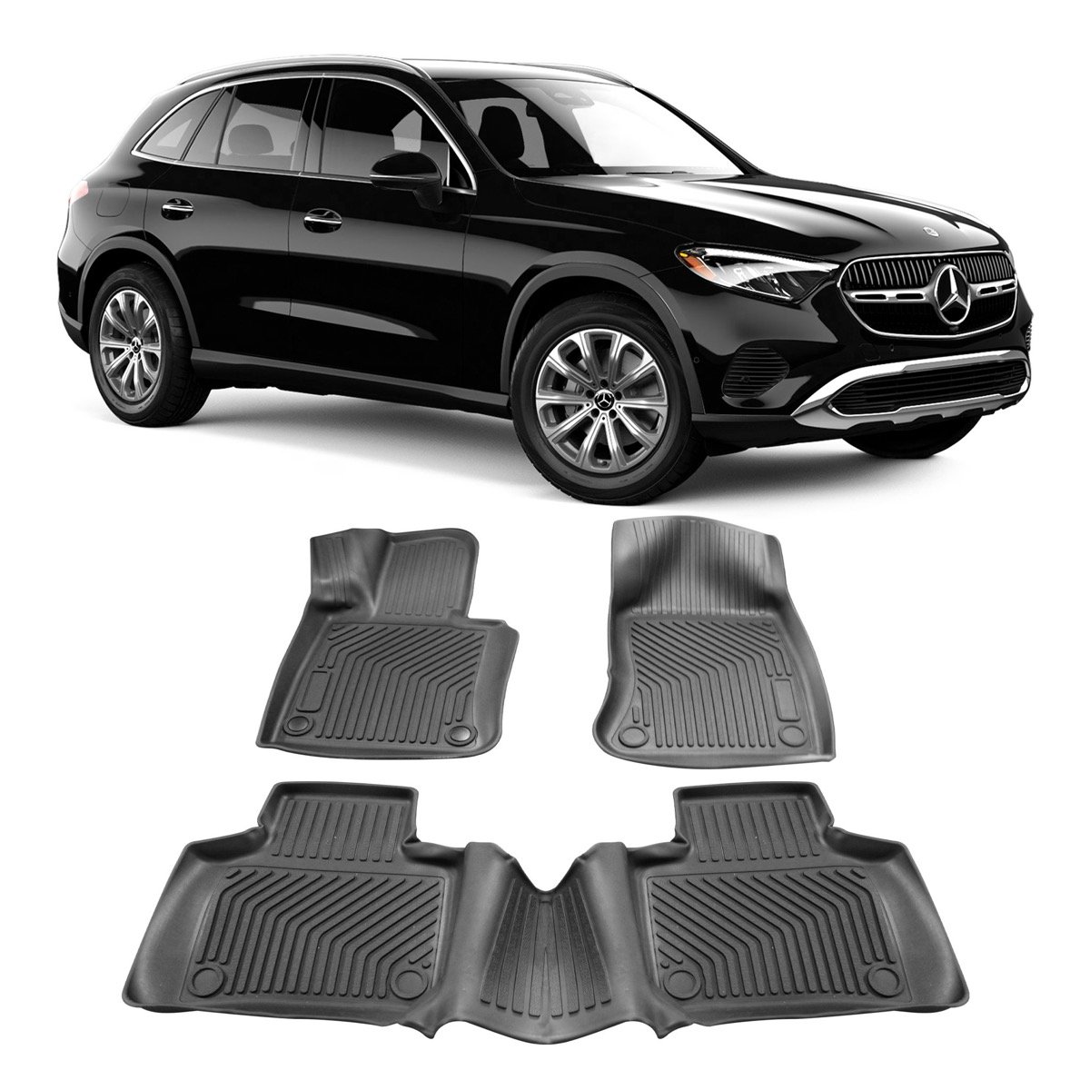 Tapete bandeja Mercedes-Benz Classe GLC X253 Coupe 2015 até 2019