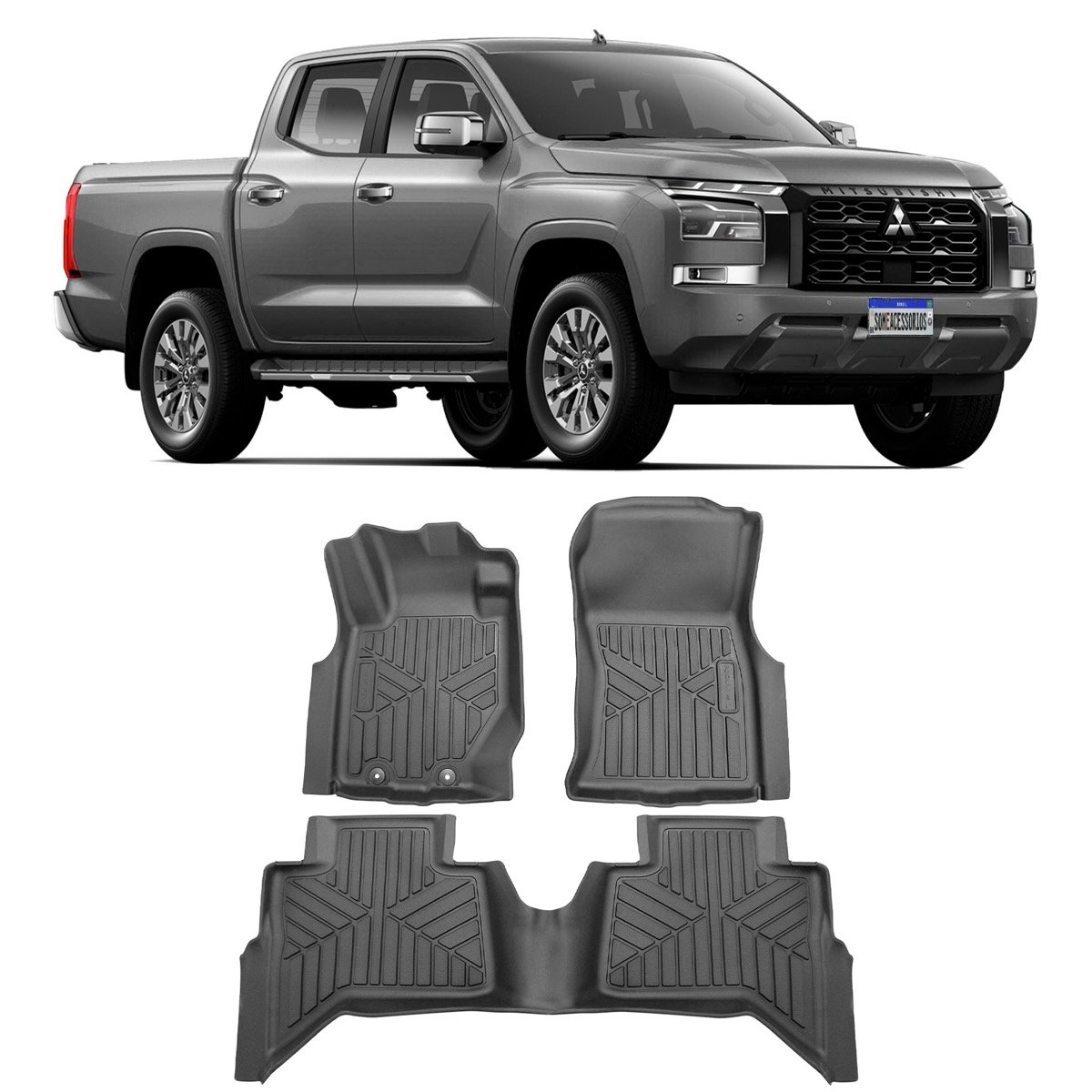 Tapete bandeja Mitsubishi L200 Triton 2025 Pro