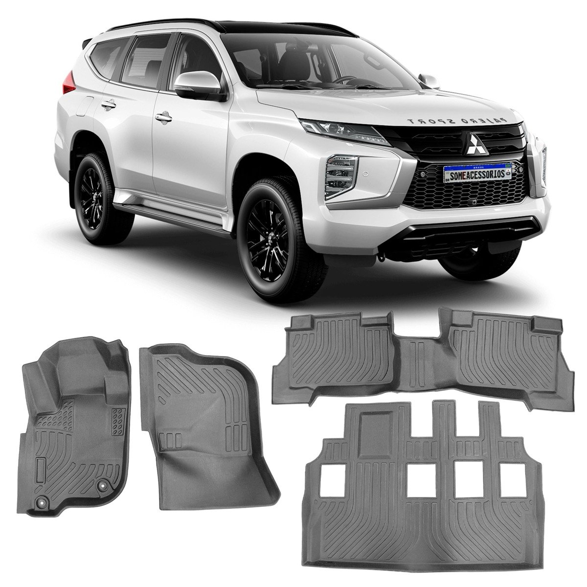 Tapete bandeja Mitsubishi Pajero Sport
