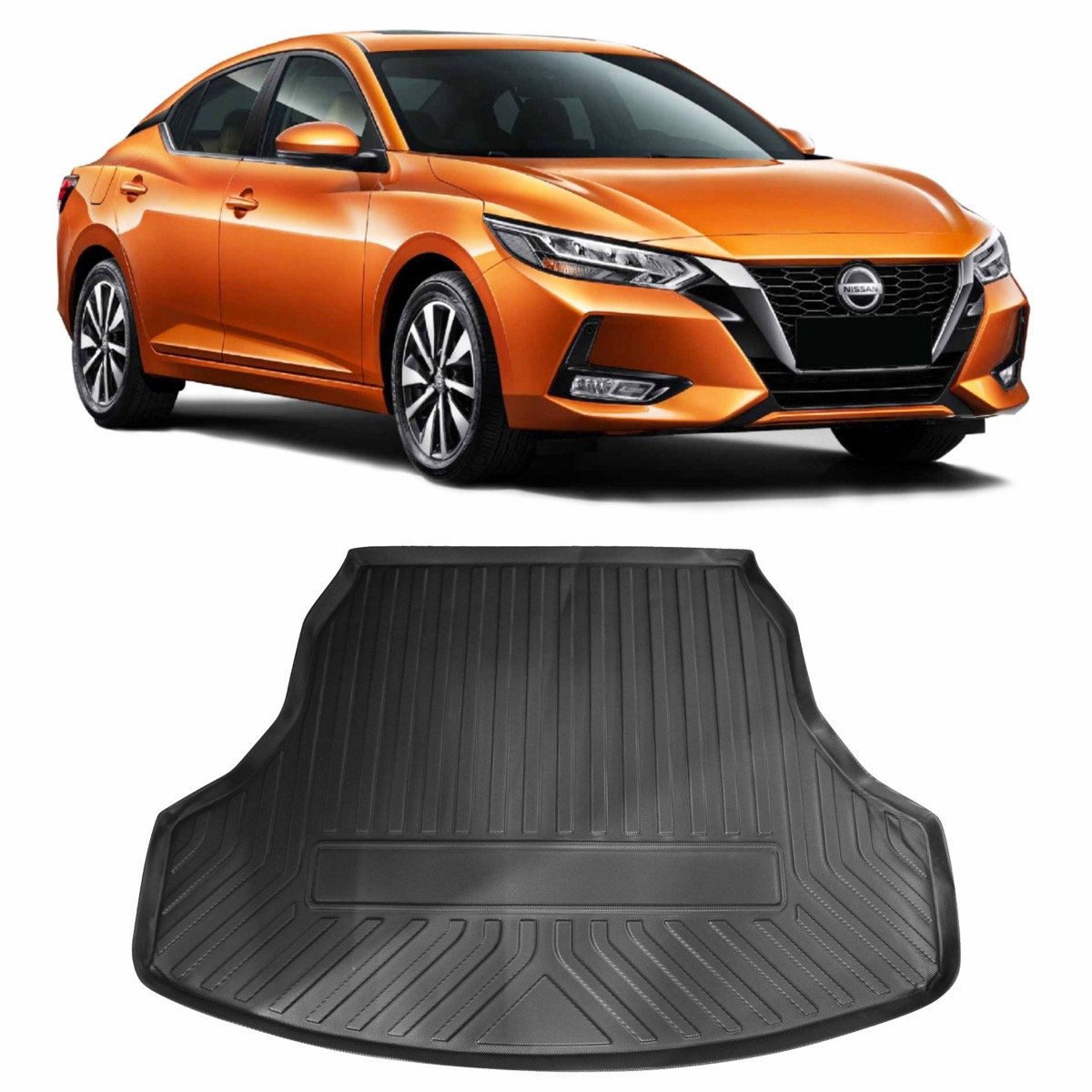 Tapete de porta-malas Nissan Sentra (sylphy) 2021 em diante