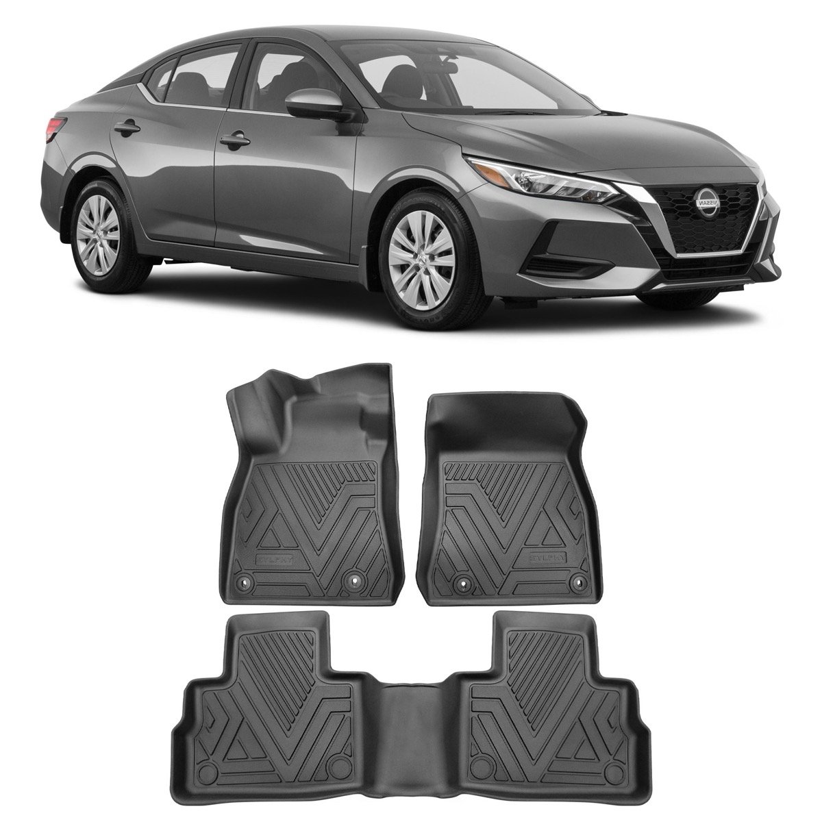 Tapete bandeja Nissan Sentra 2019 até 2022