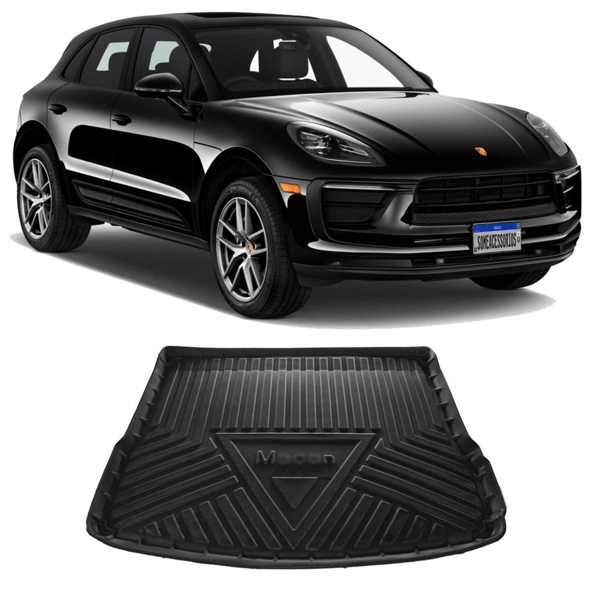 Tapete de porta-malas Porsche Macan