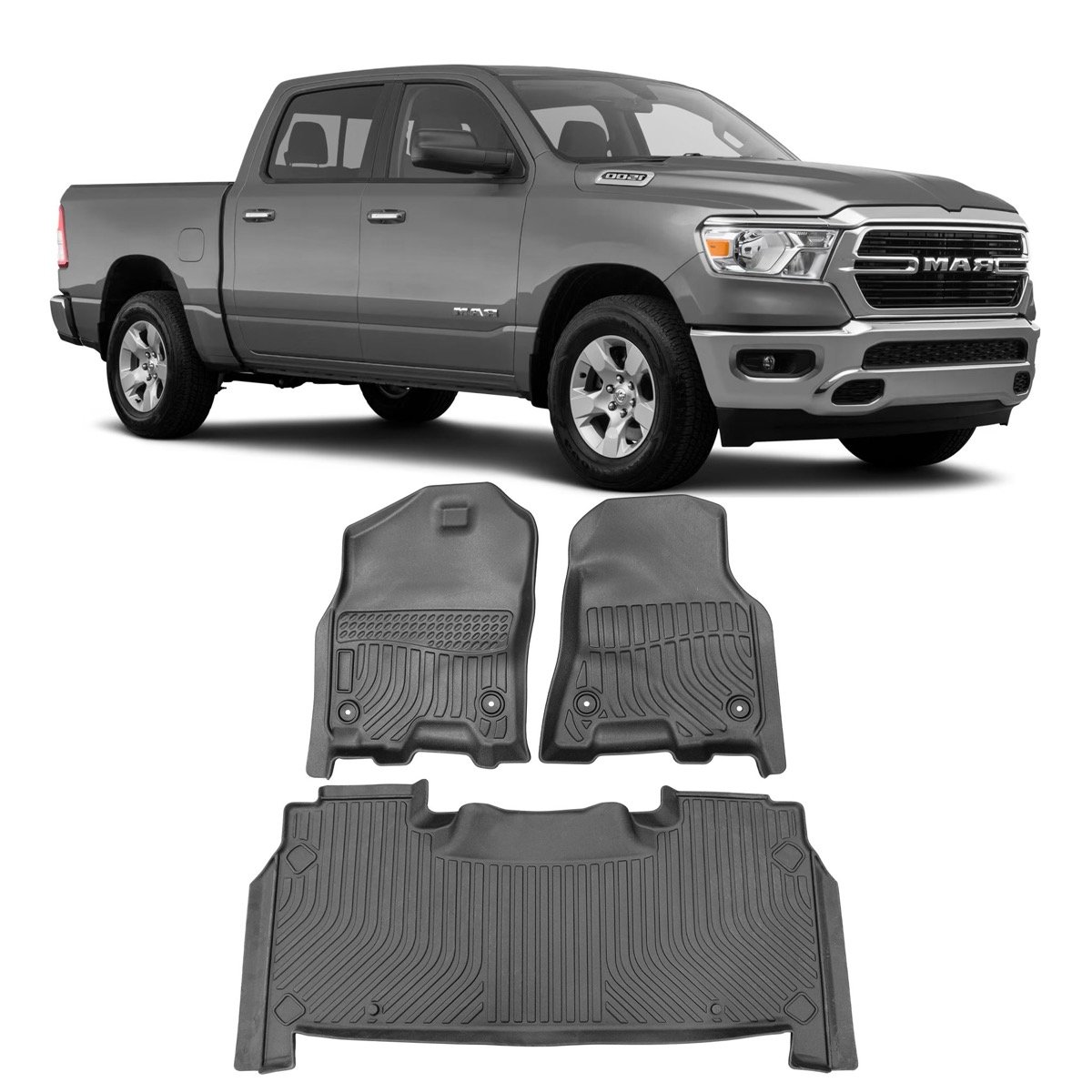 Tapete bandeja RAM 1500 Crew Cab