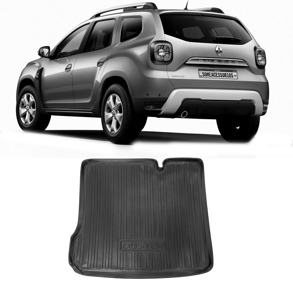 Tapete de porta-malas Renault Duster 2018 em diante