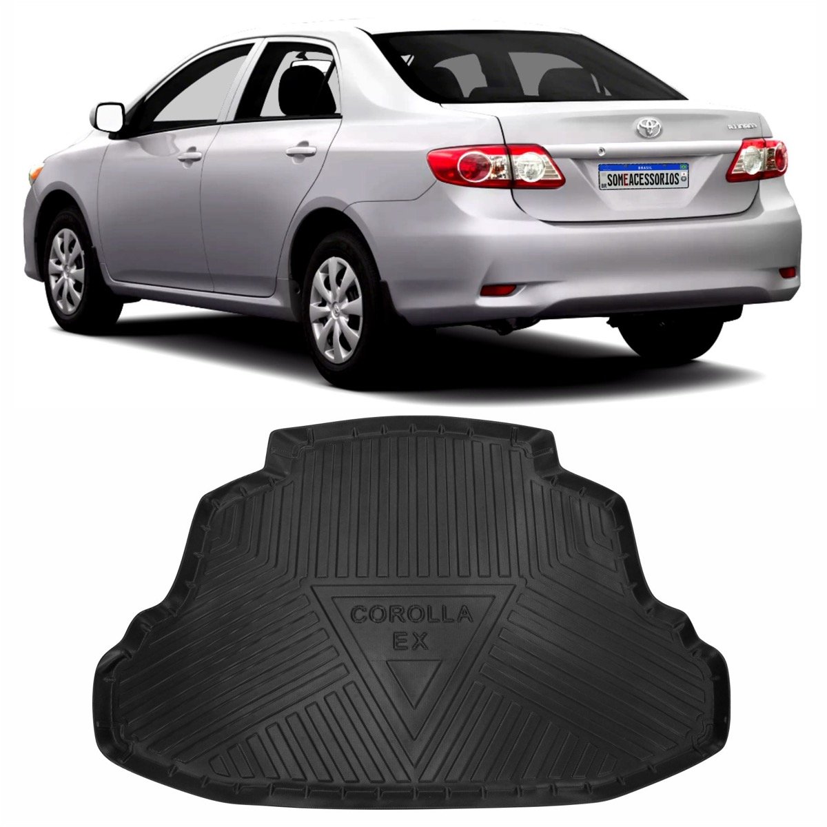 Tapete de porta-malas Toyota Corolla EX