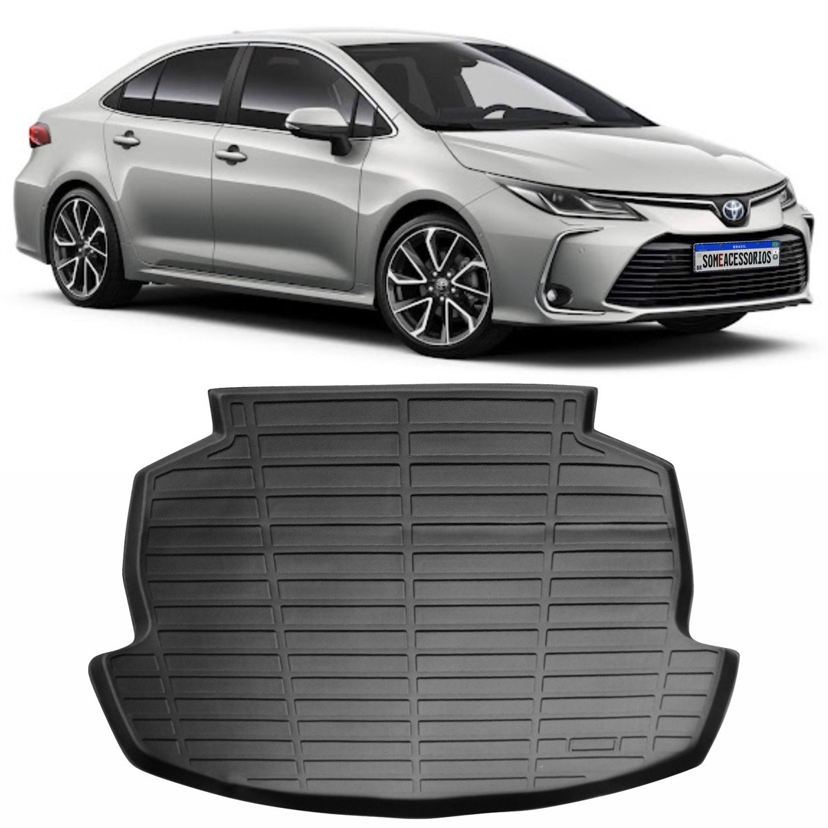 Tapete de porta-malas Toyota Corolla