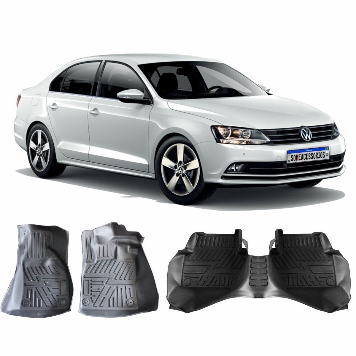 Tapete bandeja Volkswagen Bora 2019 até 2021