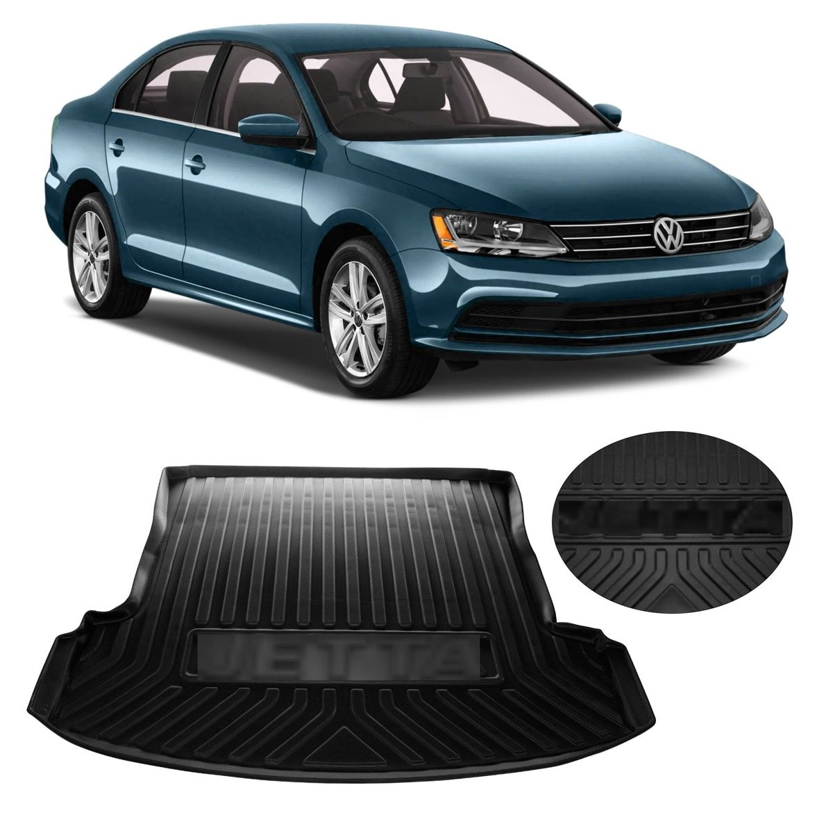Tapete de porta-malas Volkswagen Jetta