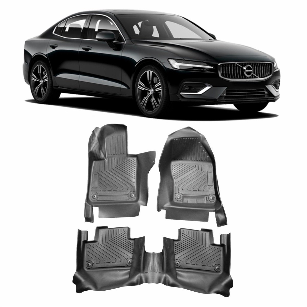 Tapete bandeja Volvo S60 2020 em diante
