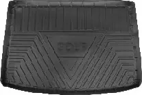 Tapete de porta-malas Volkswagen Golf MK7 2012 até 2017